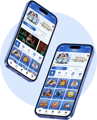 Người dùng đang quét mã QR để tải ứng dụng eos90s